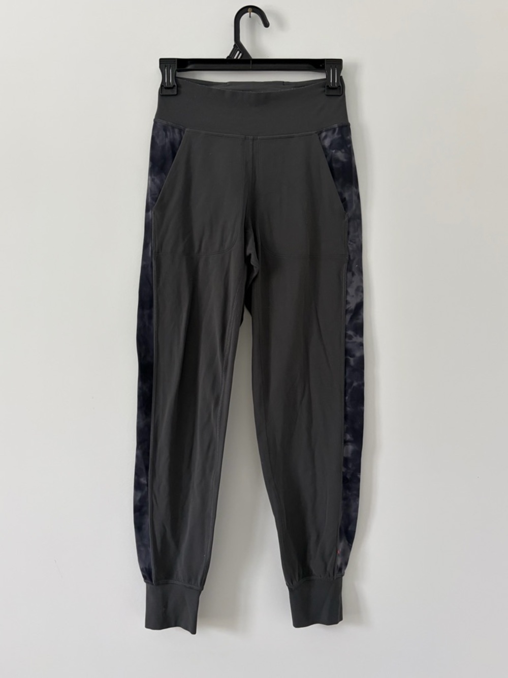 Lululemon Align Jogger Track Stripe Graphite Grey Diamond Dye Pitch Grey 27in 4